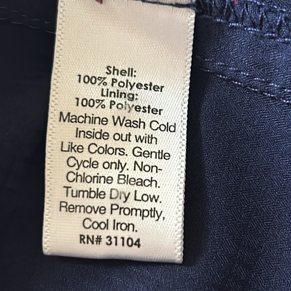 Men’s navy blue fishing shirt 3X - Picture 7 of 8